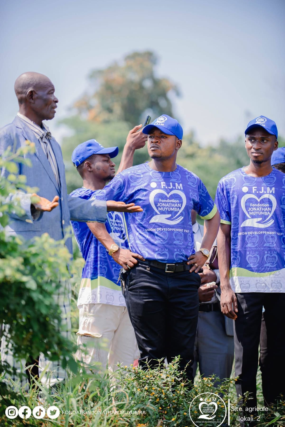 Site agricole Lokali 2 — parcelles et activités de la Fondation